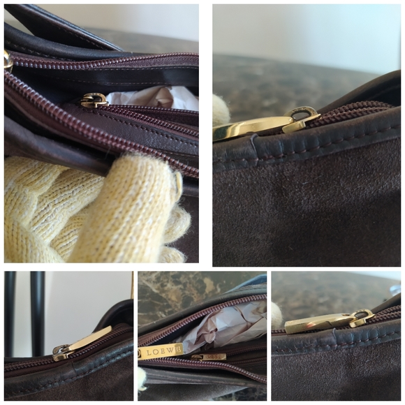 SOLD 🔥Iconic Vintage!Loewe Shoulder Bag - Picture 12 of 16